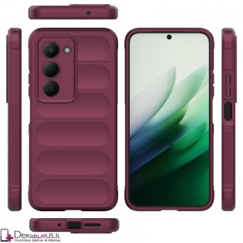 Magic Shield guminis dėklas su kameros apsauga - bordo spalvos (Xiaomi Redmi 15 5G) Magic Shield guminis dėklas su kameros apsauga - bordo spalvos (Xiaomi Redmi 15 5G)